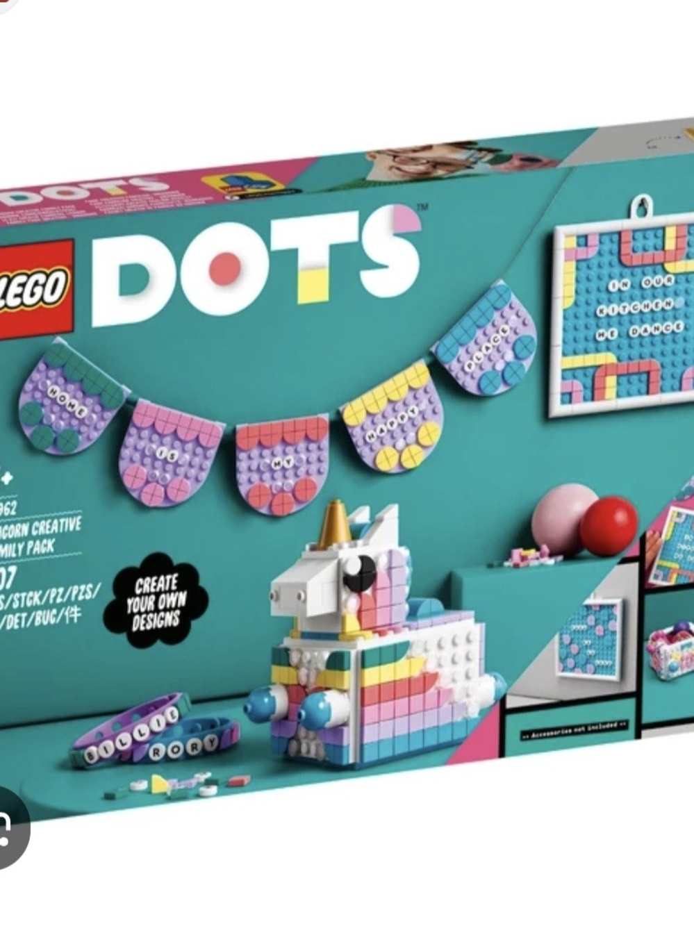 Lego DOTS Unicorn Creative Family Pack — 41962